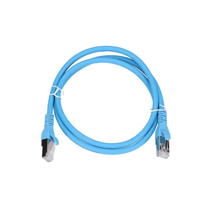 Extralink Kat.6A S/FTP 1m Patchcord LAN Miedź Kabel sieciowy skrętka 10Gbit/s