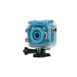 Extralink Kids Camera H18 Blau Kamera 1080P 30fps, IP68, 2.0" Bildschirm