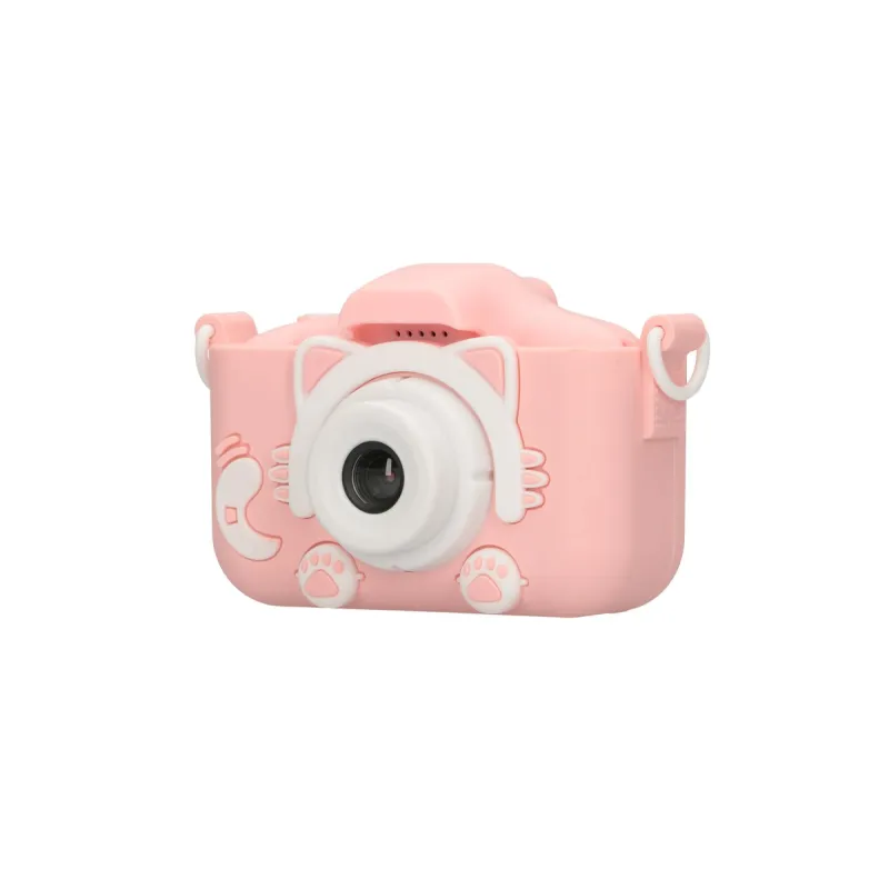 Extralink Kids Kamera H27 Dual Pink Digitalkamera, 1080P 30fps, 2.0" Display