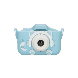 Extralink Kids Camera H27 Single Niebieski Aparat cyfrowy 1080P 30fps, wyświetlacz 2.0"