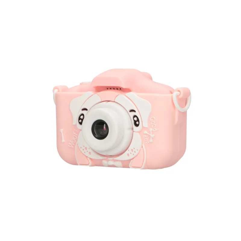 Extralink Kids Camera H28 Single Różowy Aparat cyfrowy 1080P 30fps, wyświetlacz 2.0"