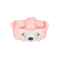 Extralink Kids Camera H28 Single Růžový Digitální fotoaparát 1080P 30fps, displej 2.0"