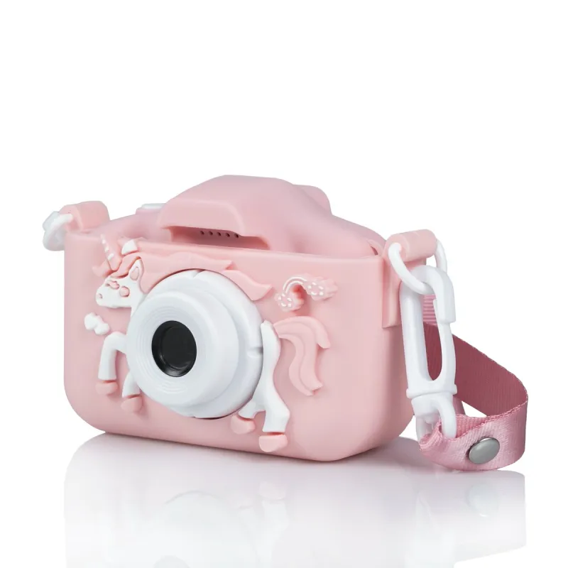 Extralink Kids Camera H29 Single Růžová Digitální fotoaparát 1080P 30 snímků za sekundu, 2,0" displej