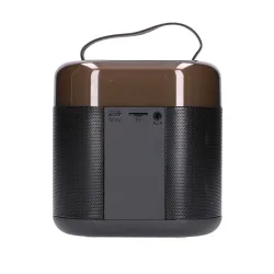 Extralink Kids Karaoke Set LED Speaker 1x Mic Black, Bluetooth, AUX, Micro SD Card Slot, RGB Lighting