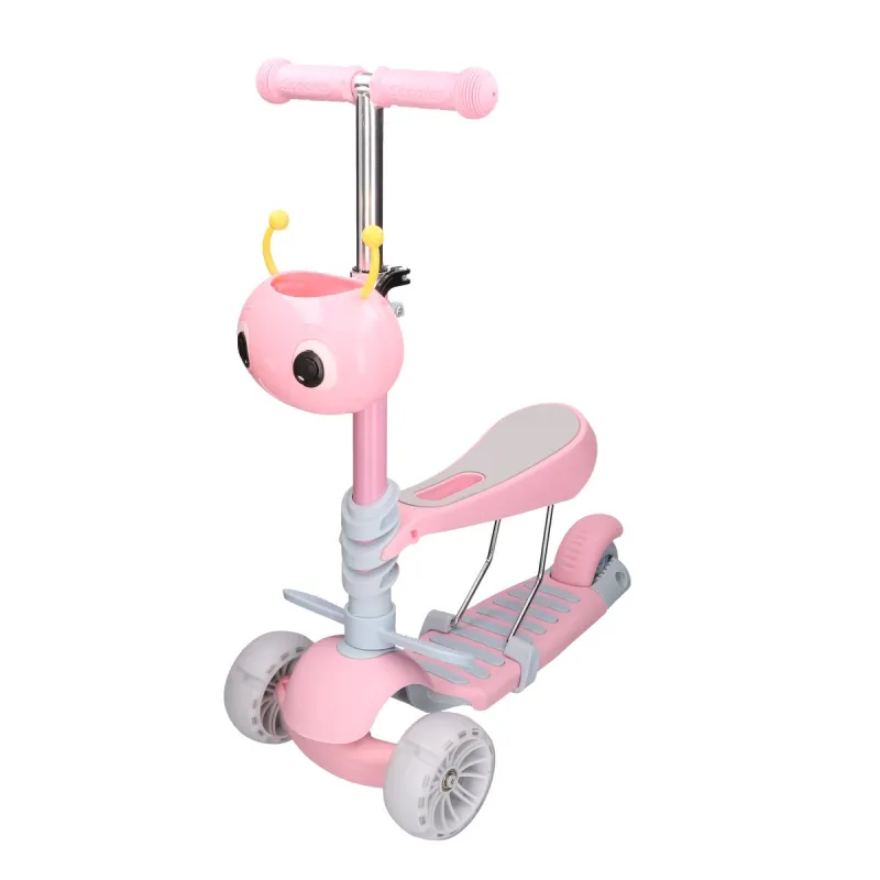 Extralink Kids Scooter Bambino Speedster Pink - Kinderroller und Laufrad