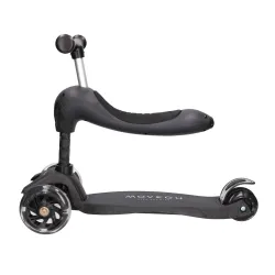 Extralink Kids Scooter Boss Ride Black - Children's Balance Bike