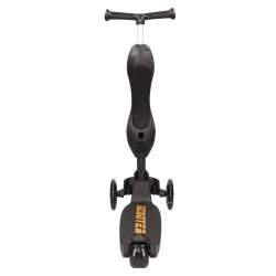 Extralink Kids Scooter Boss Ride Pro Schwarz Roller, Laufrad für Kinder