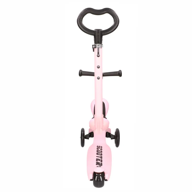 Extralink Kids Scooter Boss Ride Pro Różowy Hulajnoga, rowerek biegowy dla dzieci