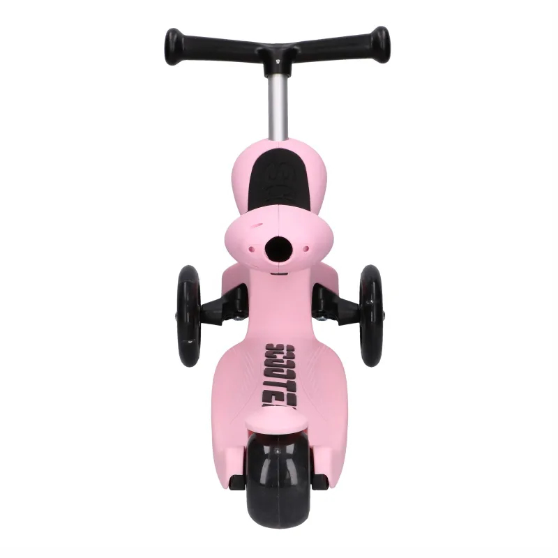 Extralink Kids Scooter Boss Ride Pro Rosa Roller, Laufrad für Kinder