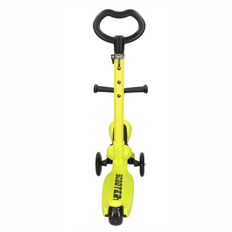 Extralink Kids Scooter Boss Ride Pro Zielony Hulajnoga, rowerek biegowy dla dzieci