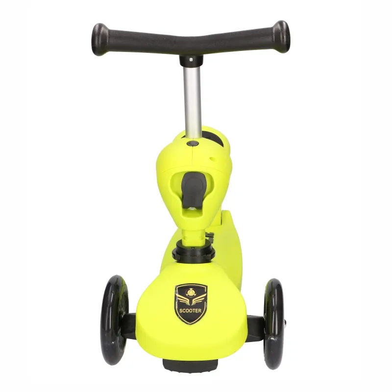 Extralink Kids Scooter Boss Ride Pro Verde Monopattino, bici senza pedali per bambini