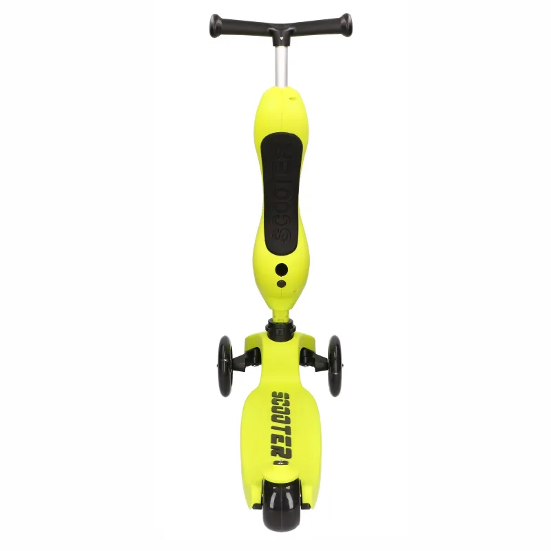 Extralink Kids Scooter Boss Ride Pro Zielony Hulajnoga, rowerek biegowy dla dzieci