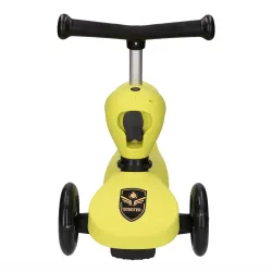 Extralink Kids Scooter Boss Ride Pro Žlutá Koloběžka, balanční kolo pro děti