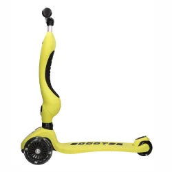 Extralink Kids Scooter Boss Ride Pro Žlutá Koloběžka, balanční kolo pro děti