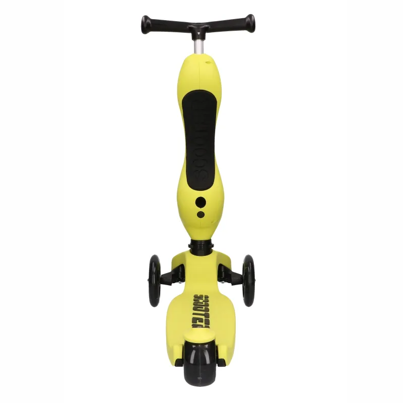 Extralink Kids Scooter Boss Ride Pro Żółty Hulajnoga, rowerek biegowy dla dzieci