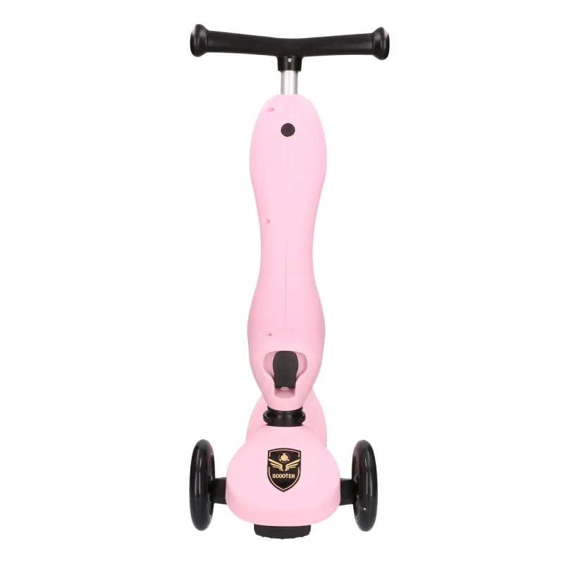 Extralink Kids Scooter Boss Ride Pink - Laufrad für Kinder