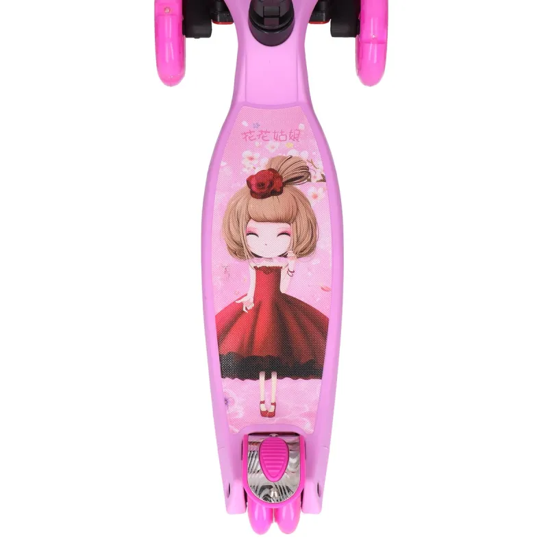 Extralink Kids Scooter Tiger Turbo Pink
