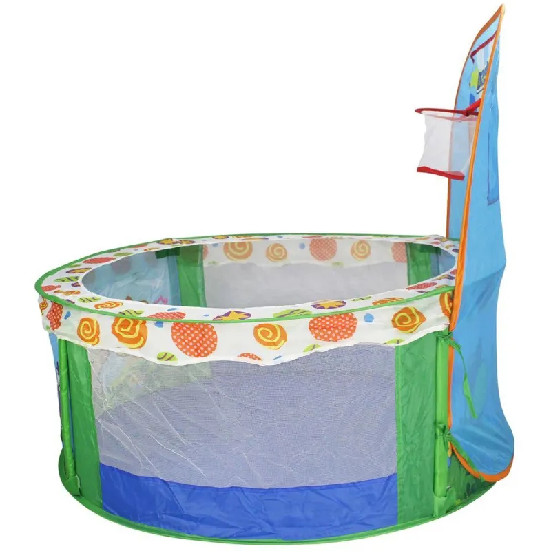 Extralink Kids Laufstall für Kinder, Spielplatz mit Trockenball 99 x 90 cm k-476