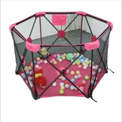 Extralink Kids Playpen, Foldable Playground Dry Pool for Children 120x68cm Large k-462