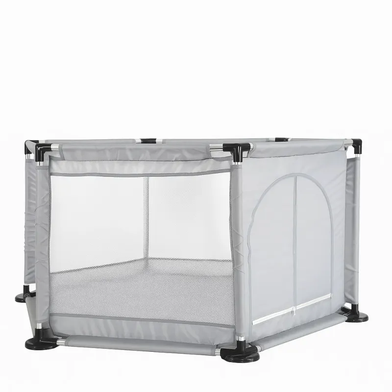 Extralink Kids Kojec dziecięcy stalowy plac zabaw 150x128x66cm + 30 kulek