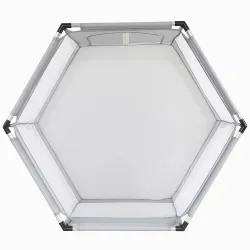 Extralink Kids Kojec dziecięcy stalowy plac zabaw 150x128x66cm + 30 kulek