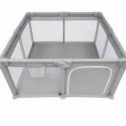 Extralink Kids Kojec dziecięcy stalowy plac zabaw 127x127x68cm + 30 kulek