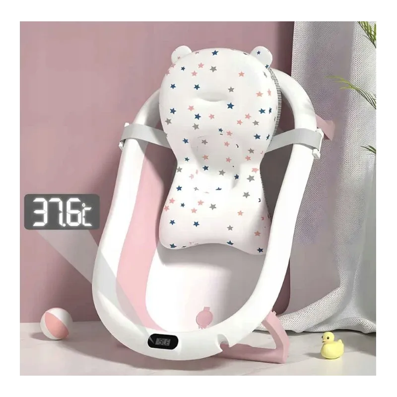 Extralink Kids Wanienka różowa z termometrem LED