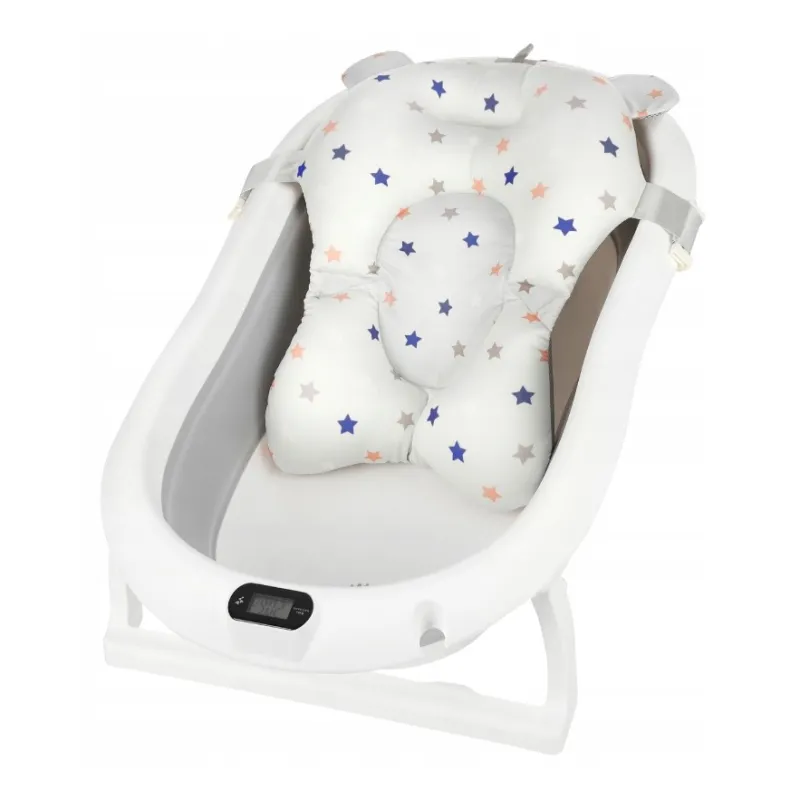 Extralink Kids Bathtub grey with LED thermometer