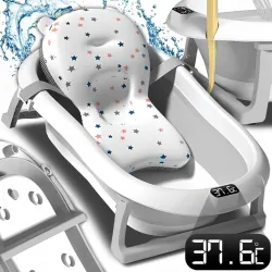 Extralink Kids Badewanne, Grau mit LED-Thermometer