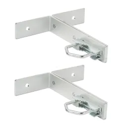 Extralink KK200 Uchwyt masztu 200mm, z cybantami M8, stal, ocynk