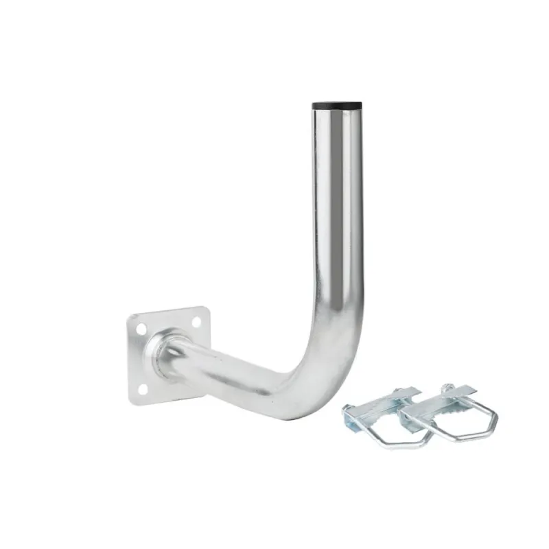 Extralink L300 Maniglia per balcone 300mm, con bulloni a U M8, acciaio, zincato