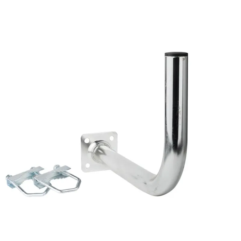 Extralink L400 Maniglia per balcone 400mm, con bulloni a U M8, acciaio, zincato