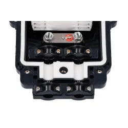 Extralink Laura Krabice FTTX, 4 zásobníky , 48 svarů, externí