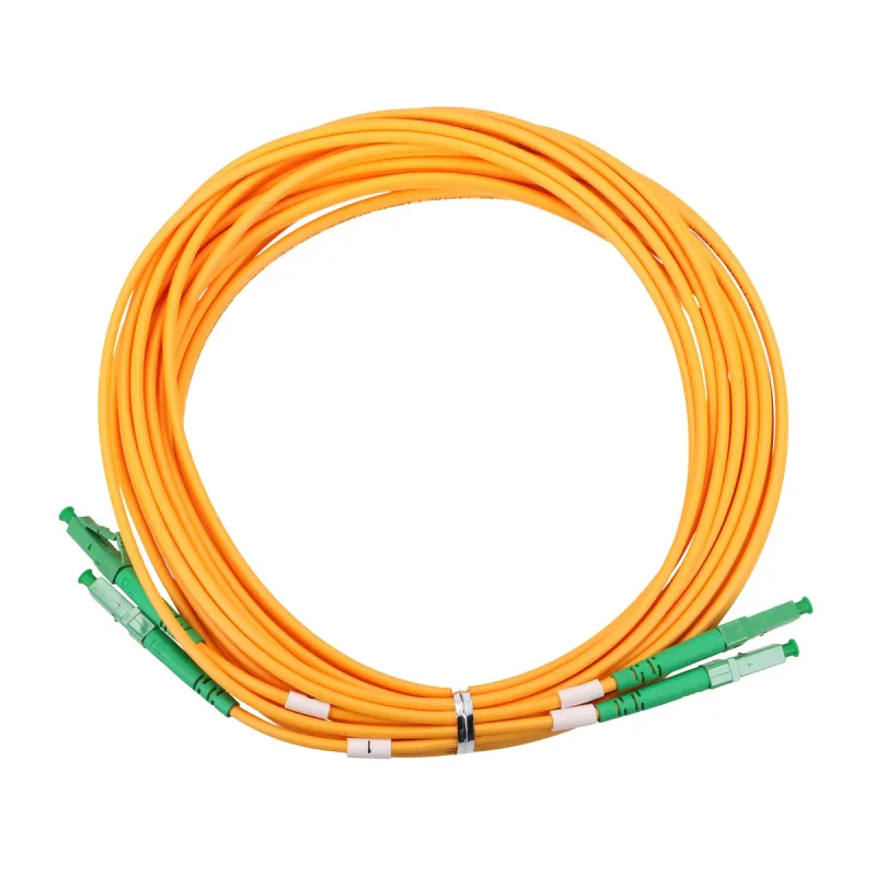 Extralink LC/APC-LC/APC Patchcord Jednomodowy, Duplex, 9/125um, G657A, 10m