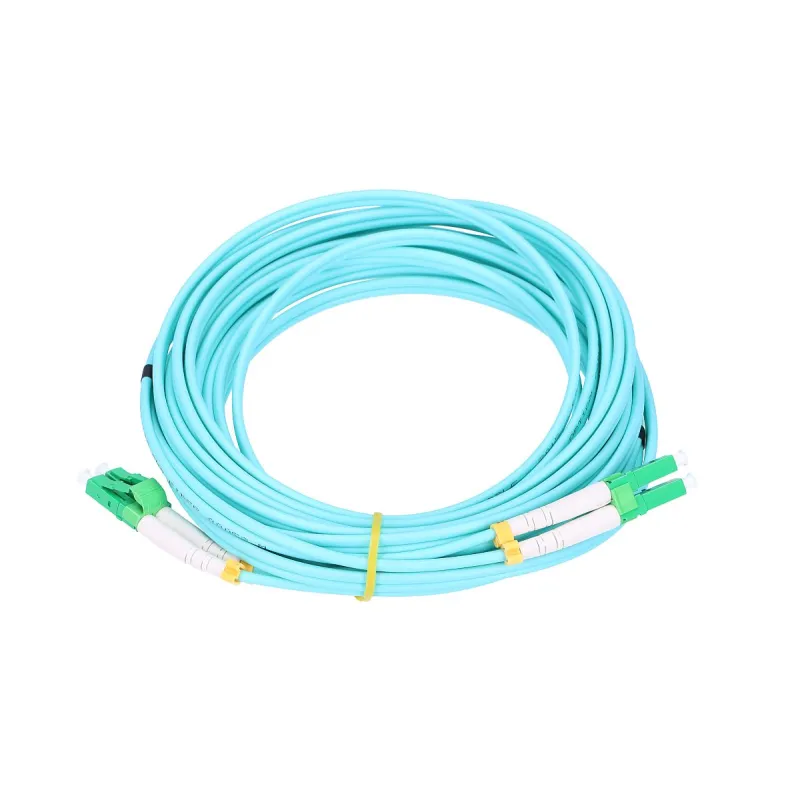 Extralink LC/APC-LC/APC Patchcord Wielomodowy, OM3, Duplex, 3mm, 5m
