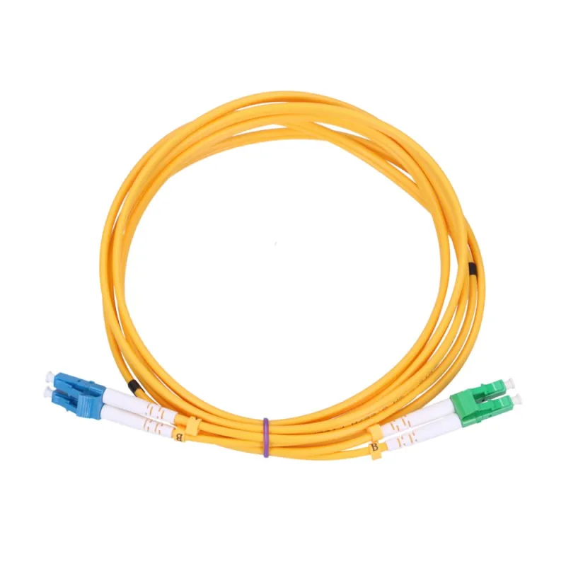 Extralink LC/APC-LC/PC Patchcord Jednomodowy, Duplex, 2.0mm, 1.5m