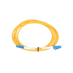 Extralink LC/UPC-LC/UPC | Patchcord | Monomodale, Simplex, G657A1, 3mm, 1m