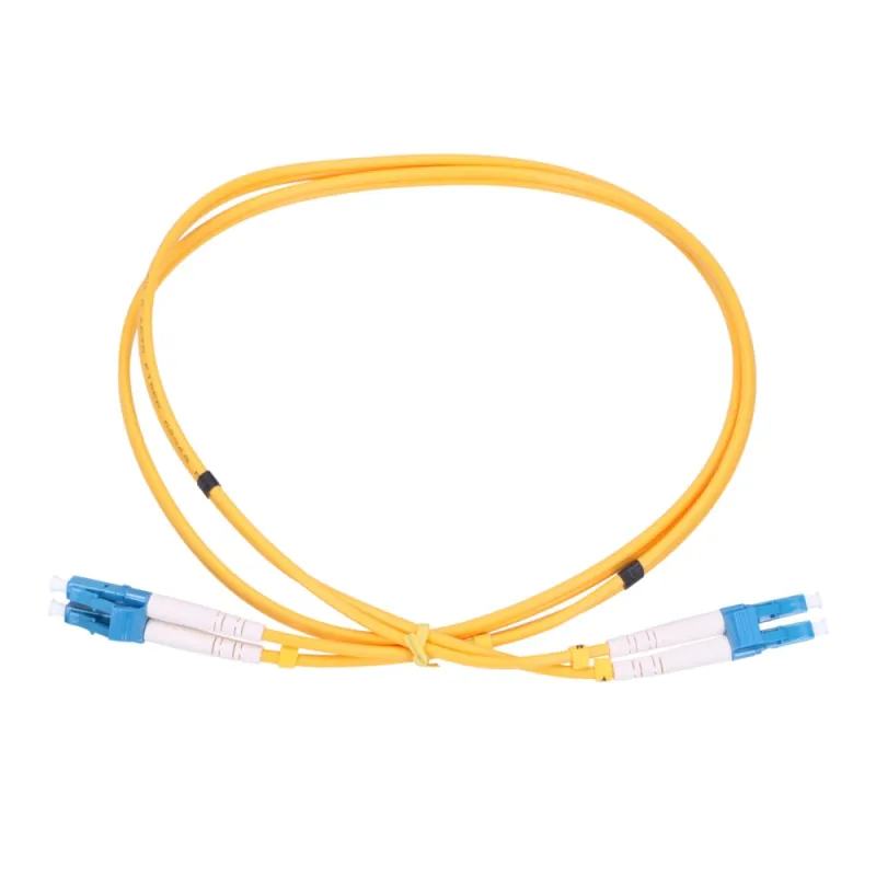 Extralink LC/UPC-LC/UPC Patchcord Jednomodowy, Duplex, 9/125um, 2mm, 1.5m