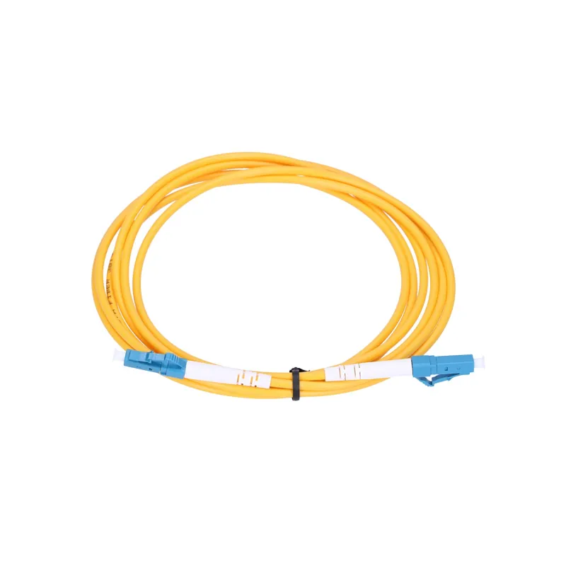 Extralink LC/UPC-LC/UPC Patchcord Jednomodový, Simplex, G652D, 3mm, 2m