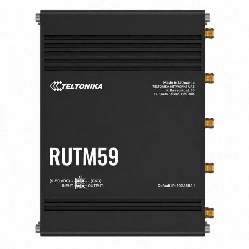 TELTONIKA RUTM59 CELLULAR 5G ROUTER, US PSU - Imagem 2