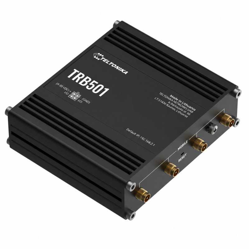 TELTONIKA TRB501 INDUSTRIAL 5G GATEWAY - Imagen 2