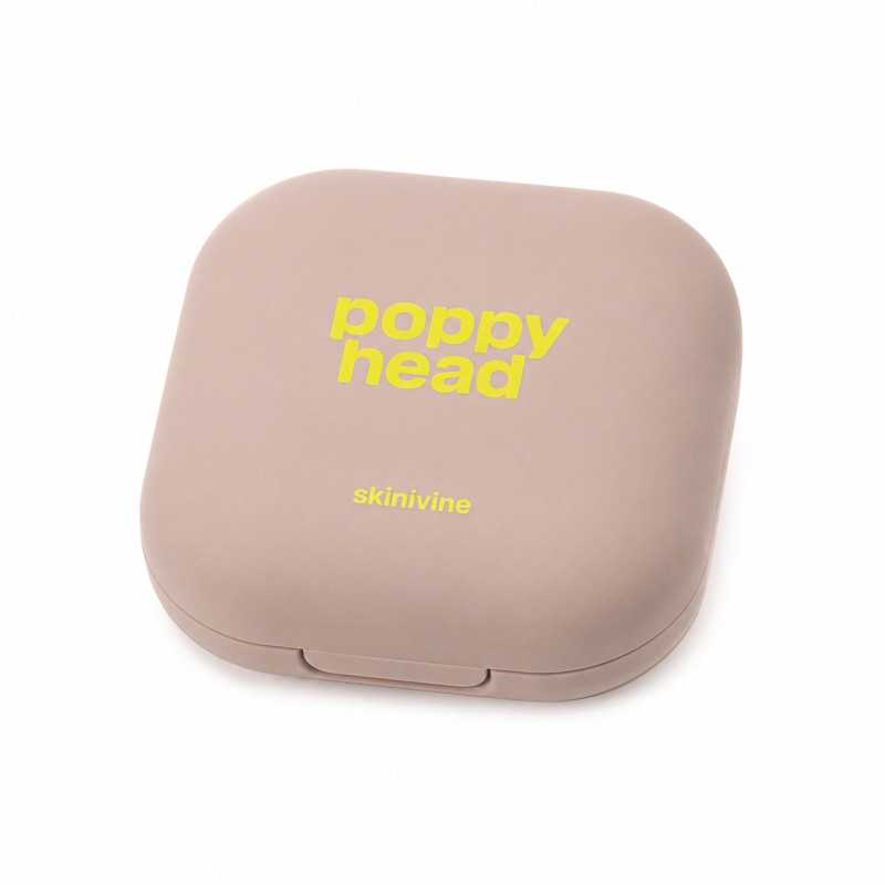POPPY HEAD SKINIVINE PRESSED POWDER PRASOWANY PUDER UTRWALAJĄCY Z EFEKTEM BLUR 02 TRULY 6,5G - Изображение 2