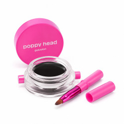 POPPY HEAD GELUSION EYELINER W ŻELU Z PĘDZELKIEM 01 DARKSPELL 5G - Imagen 2