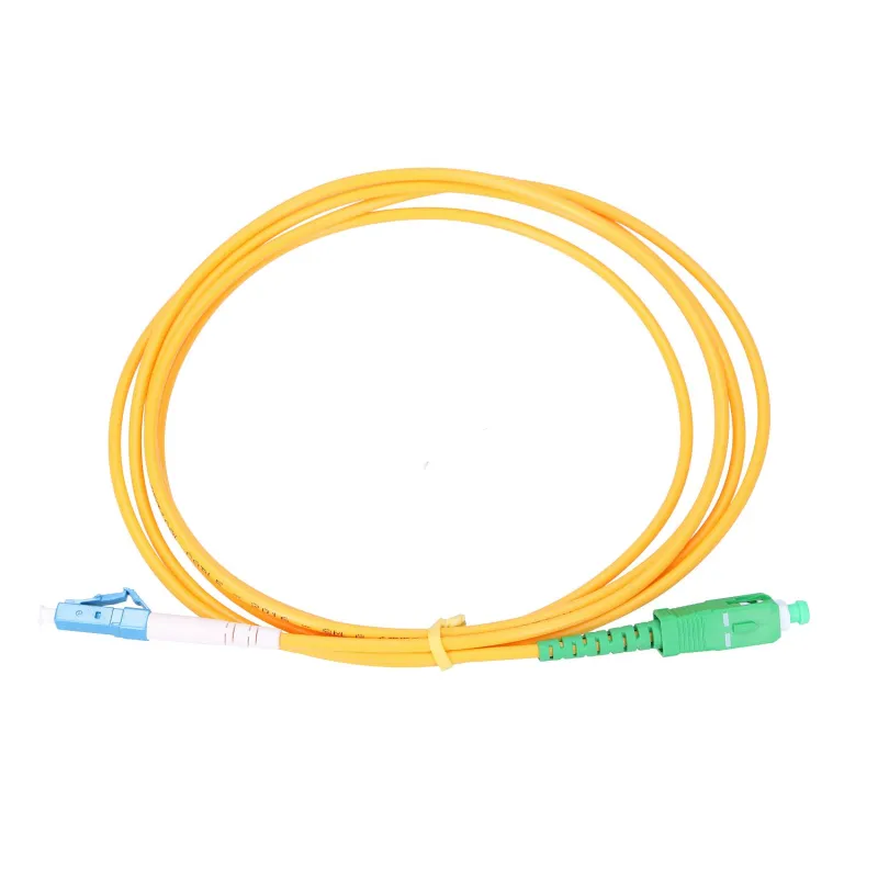 Extralink LC/UPC-SC/APC Patchcord Jednomodowy, Simplex, 3mm, 2m