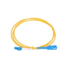 Extralink LC/UPC-SC/UPC Patchcord Jednomodowy, Simplex, G652D, 3mm, 3m