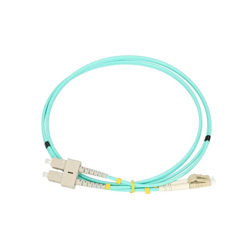 Extralink LC/UPC-SC/UPC Patchcord Multimodový, OM3, Duplex, 3mm, 1m