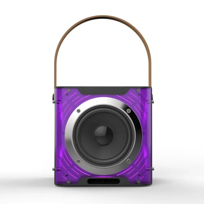 Extralink Lifestyle Box Karaoke Speaker Dual Microphone Czarny Głośnik bezprzewodowy