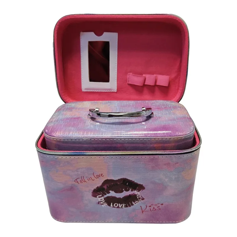 Extralink Lifestyle Dámská Kosmetická Taška Organizér Kufřík na Kosmetiku 3v1 252