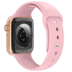 Extralink Lifestyle Smartwatch F89 Smartband Złoty + różowa/czarna opaska