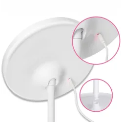 Extralink Lifestyle Lusterko kosmetyczne podświetlenie LED, białe